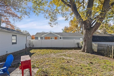 Large fenced in backyard!