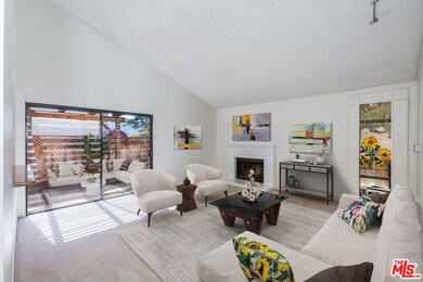 Living Room with Virtual Staging