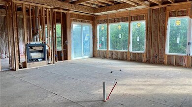 Home while under construction