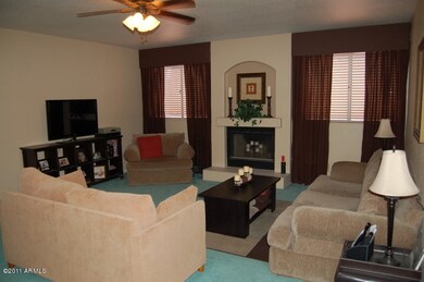 COZY FAMILY ROOM WITH FIREPLACE