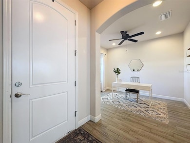 Entry with office/bonus room