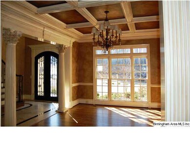 Spectacular molding throughout the home including 