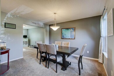 Front room can be used as living room or dining room