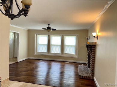 Unfurnished living room featuring healthy amount o