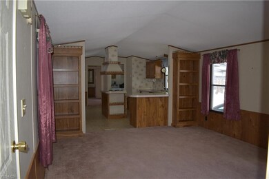 Living room, off the kitchen