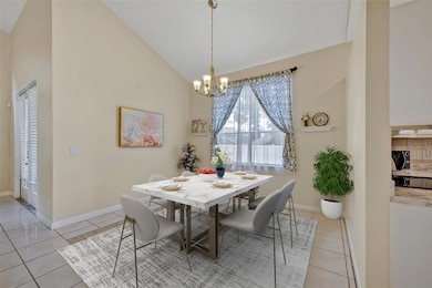 Staged Dining Room