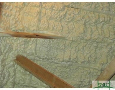 Spray foam insulation in attic ceiling; an ideal e
