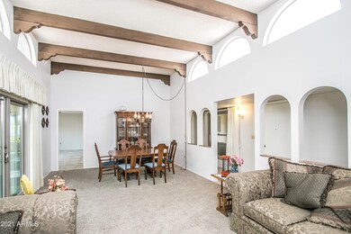 Formal Dining in Living Room