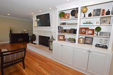 Living room book selves