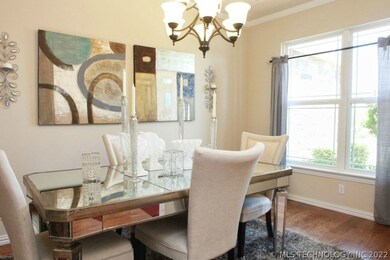 Formal Dining with lots of natural light.