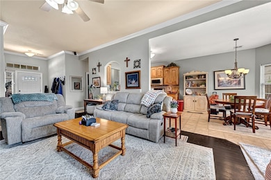 Open concept living room