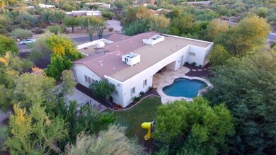 Aerial of Rear Exterior