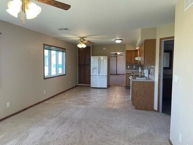 second family room looking into kitchen