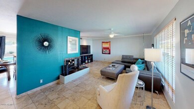 Living/Entry Room Staged