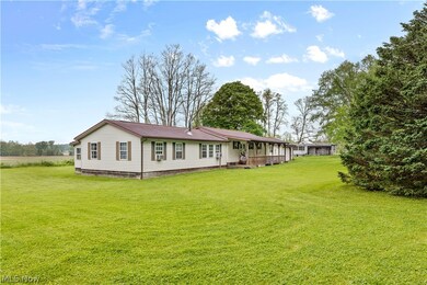 Front view of house with a lawn