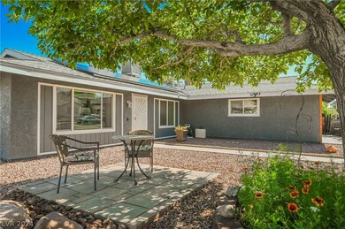 Enjoy sitting in the shade of this large tree!