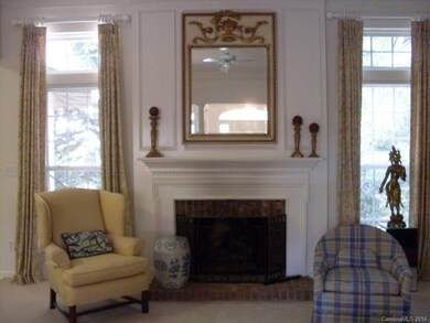 Great Room Fireplace with Gas Logs
