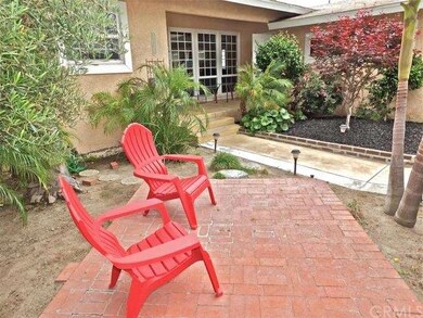 Secluded front porch 