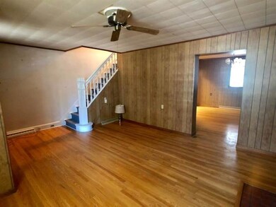 Large living room with beautiful hardwoods