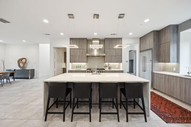 9’ x 4 1/2’ island with quartz countertops