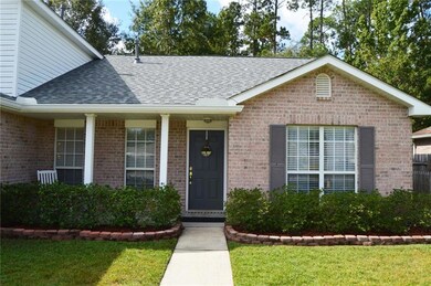 Mature landscaping with brick edge!