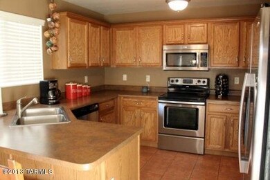 Kitchen with stainless appliances