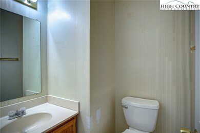 Half bath located on first floor