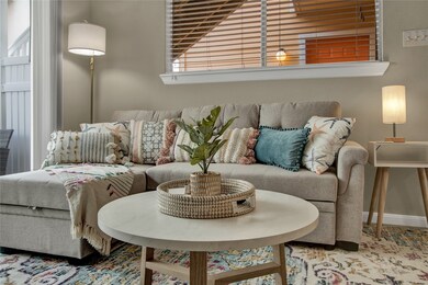 Sofa folds out for sleeping