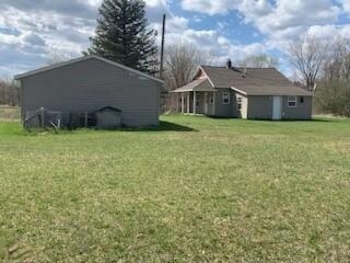 Side of home with garage