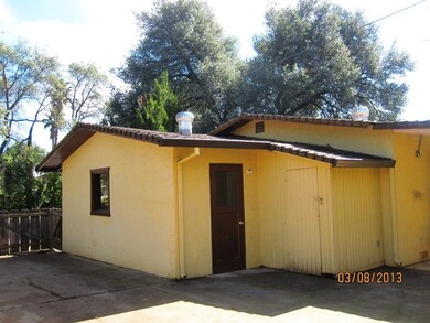 back of garage