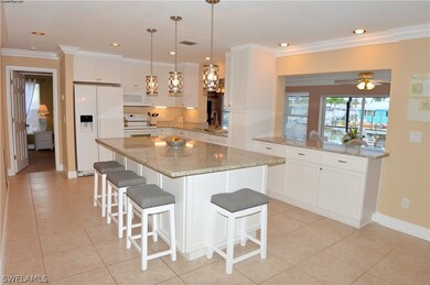 just-completed kitchen updates:  large island; bre