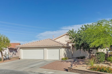 Single level with a 3 car garage