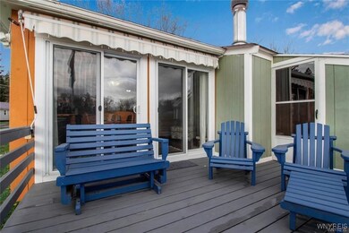 Rear deck