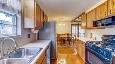 Great galley kitchen with updated appliances that