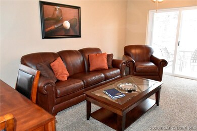 Comfy spot to relax after a long day of golf