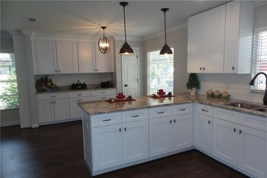 Kitchen overlooking nook