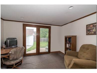 First Floor Family Room with French Doors Leading 