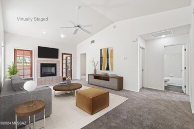 Virtually Staged Living Area
