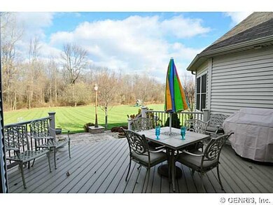 Deck. View of Trex Deck off the kitchen.