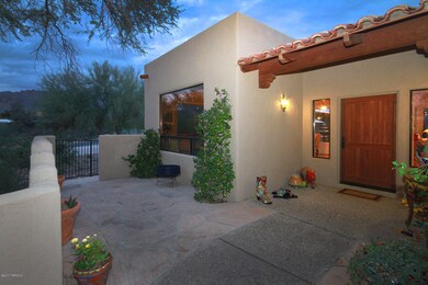 Front courtyard