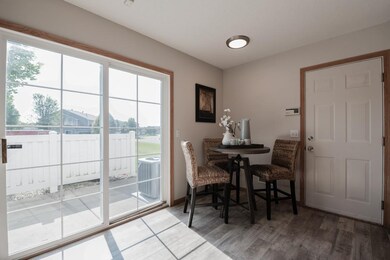 Kitchen provides space for a small dining table + 