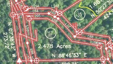 Lot View of Survey Plat