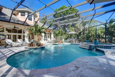 Massive entertaining area and pool