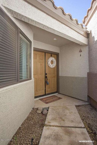 Entryway to Home offers Privacy