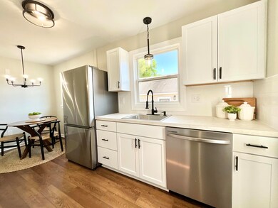 Remodeled kitchen