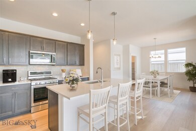Virtually staged kitchen