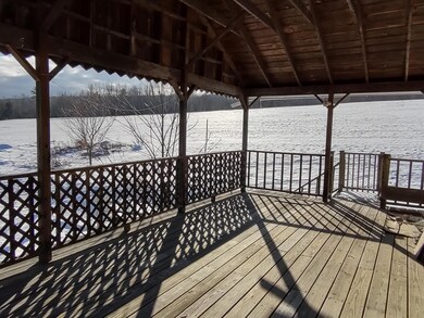 large covered porch