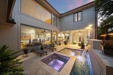 Step into your own backyard retreat with a heated