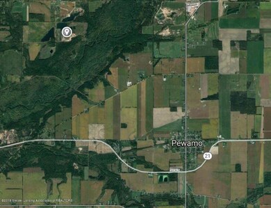 Map in Relation to Pewamo