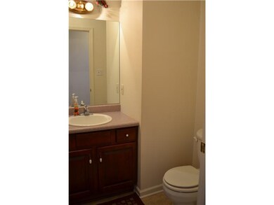 Partial Bath. Powder room is on the main floor.